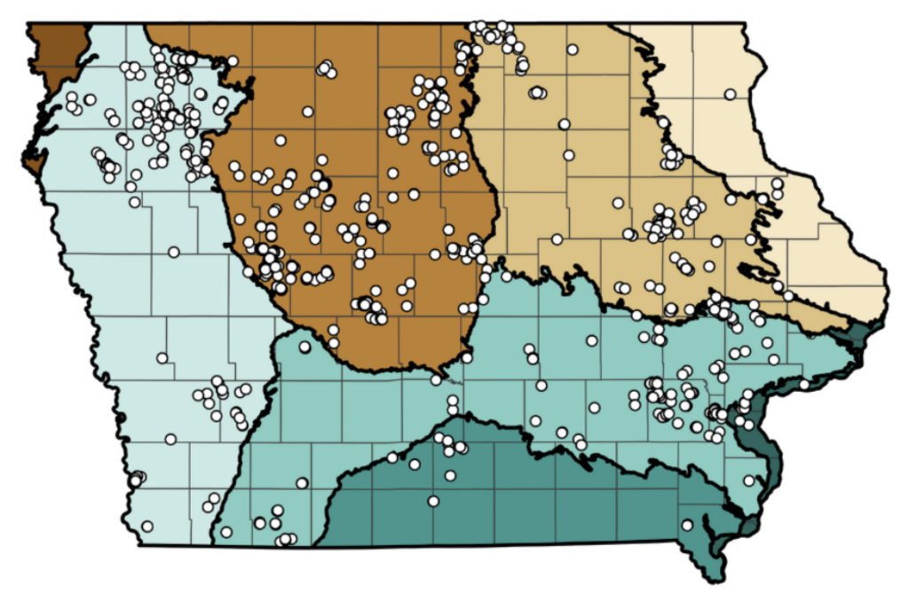 Iowa Nutrient Reduction Map